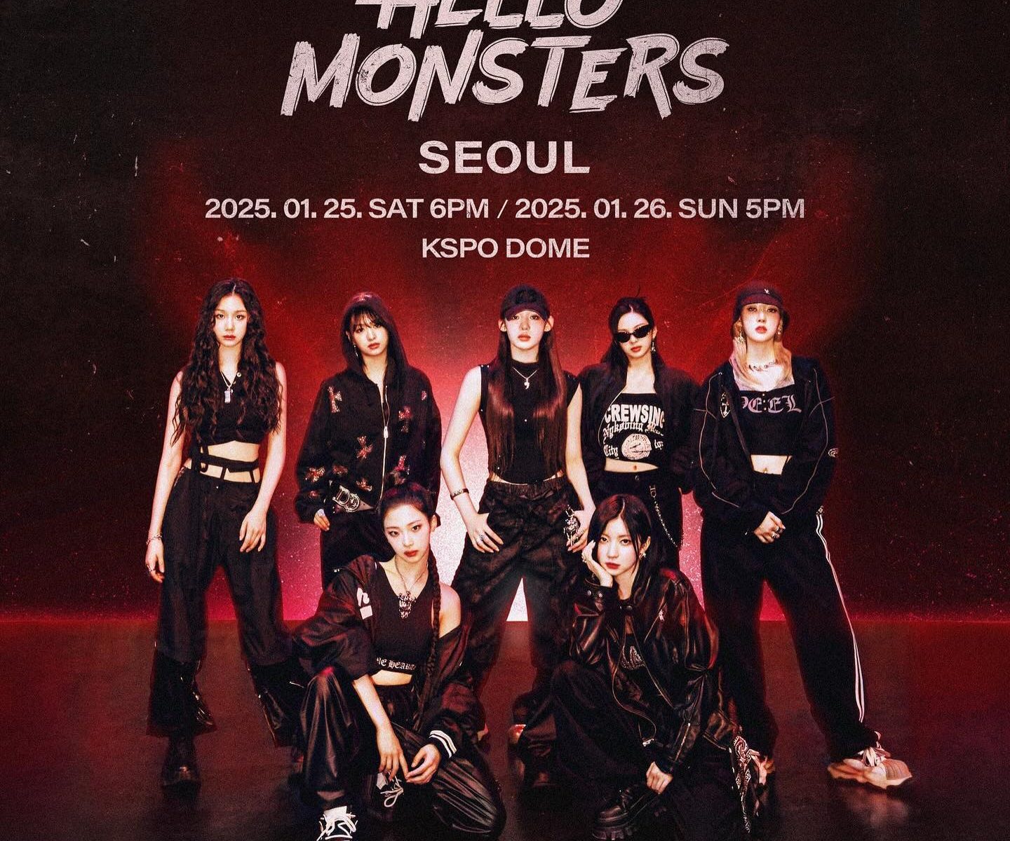 Baby Monster Concert Poster