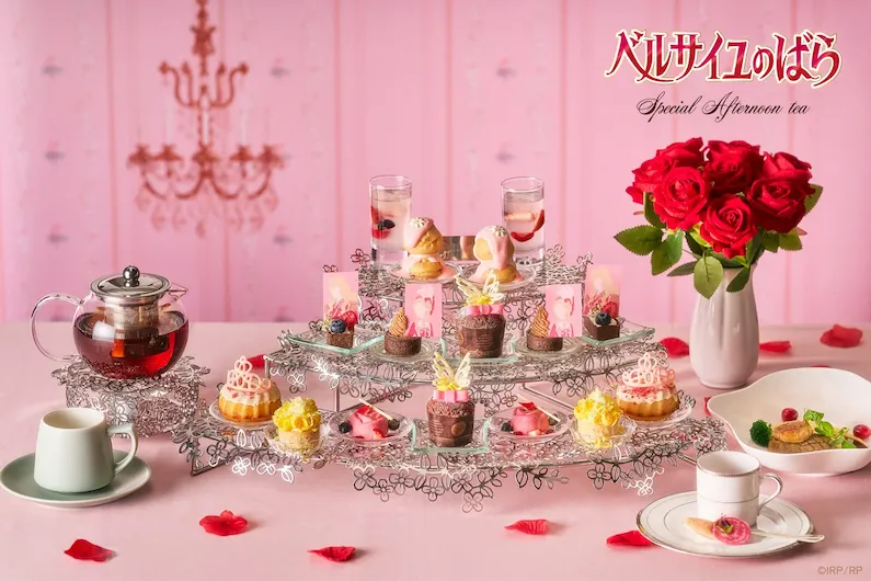 Hilton Tokyo Odaiba's Rose of Versailles Afternoon Tea (Feb-Mar 2025): Indulge in an Anime-Inspired Culinary Experience