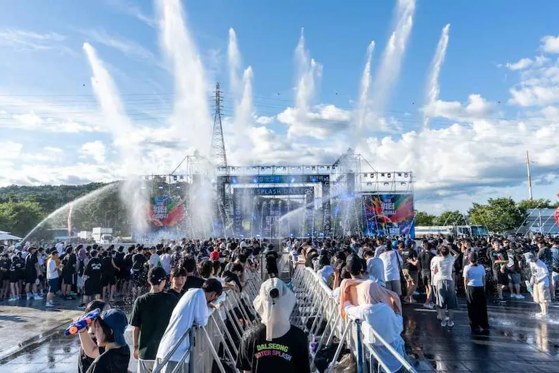 2026 Dalseong Water Splash Youth Festival in Daegu: Enjoy Free K-Pop Concerts and Local Youth Markets