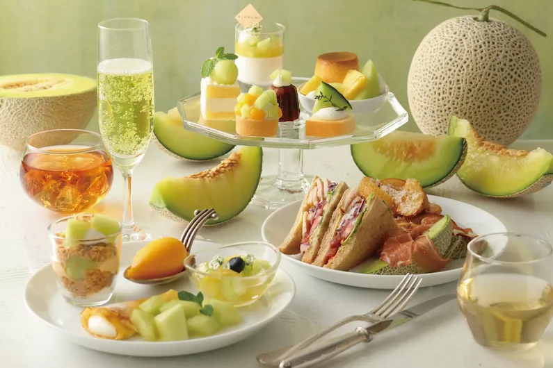 KIHACHI Aoyama Main Store: Experience the 2026 Ibara King Melon Special Afternoon Tea
