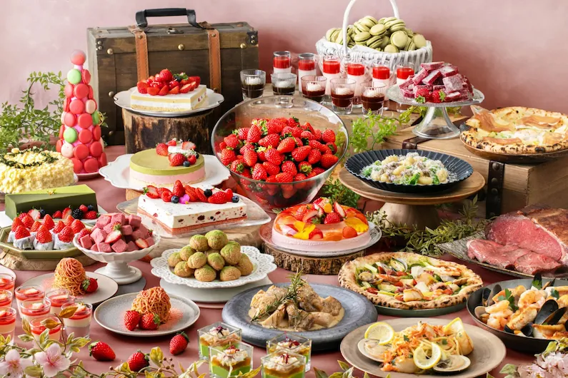 XEX Spring Buffet 2026: Enjoy Unlimited Fresh Strawberries and Authentic Italian Cuisine in Tokyo